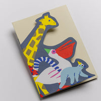 Animal Parade | Naomi Wilkinson | Fold Out Concertina Card